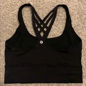 Lululemon long-line sports bra